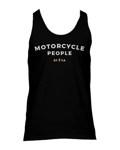 Motorcycle People SF Unisex Jersey Tank, tank top, unisex, motorcycles, motorbikes, motorcycle lifestyle
