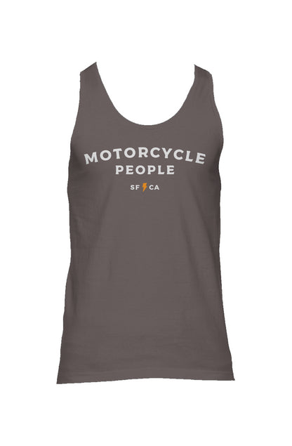 Motorcycle People SF Unisex Jersey Tank, tank top, unisex, motorcycles, motorbikes, motorcycle lifestyle