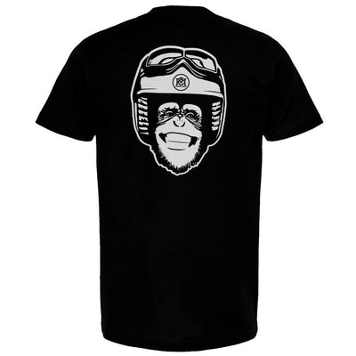 Moto Monkey Unisex T-Shirt, chimpanzee, motorcycle lifestyle, motorcycle addiction, motorcycle shirts, motorcycle clothing, original, funny, humor, animals