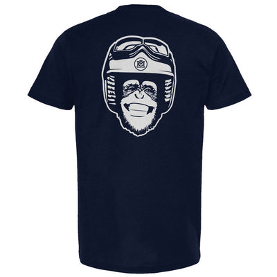 Moto Monkey Unisex T-Shirt, chimpanzee, motorcycle lifestyle, motorcycle addiction, motorcycle shirts, motorcycle clothing, original, funny, humor, animals
