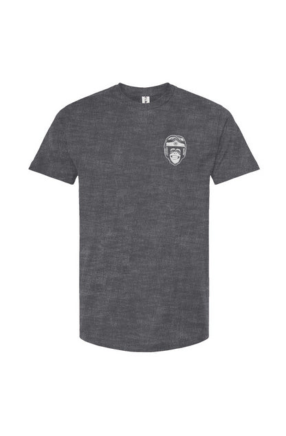 Moto Monkey Unisex T-Shirt, chimpanzee, motorcycle lifestyle, motorcycle addiction, motorcycle shirts, motorcycle clothing, original, funny, humor, animals