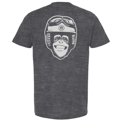 Moto Monkey Unisex T-Shirt, chimpanzee, motorcycle lifestyle, motorcycle addiction, motorcycle shirts, motorcycle clothing, original, funny, humor, animals