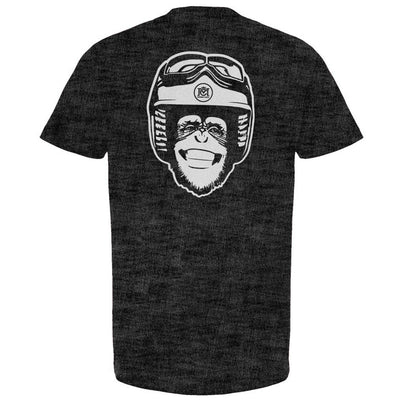 Moto Monkey Unisex T-Shirt, chimpanzee, motorcycle lifestyle, motorcycle addiction, motorcycle shirts, motorcycle clothing, original, funny, humor, animals
