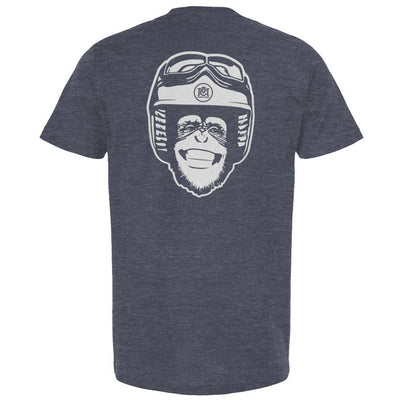 Moto Monkey Unisex T-Shirt, chimpanzee, motorcycle lifestyle, motorcycle addiction, motorcycle shirts, motorcycle clothing, original, funny, humor, animals