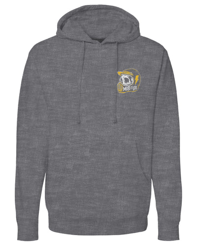 Moto is Life Skull Pullover Hoodie, motorcycle lifestyle, supermoto, mx, motocross, motorcycles, gifts for riders, skull, dirtbikes, illustration