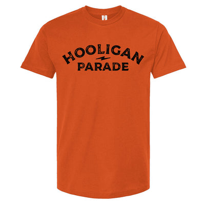 Hooligan Parade Locals T-Shirt, hooligans, motorcycle shirts, motorcycle lifestyle, supermoto, san francisco, sf, california, crown moto, wheelies, stoppies, endos, burnouts, speeding, lawbreakers, bail money, street racing