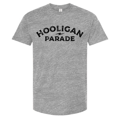 Hooligan Parade Locals T-Shirt, hooligans, motorcycle shirts, motorcycle lifestyle, supermoto, san francisco, sf, california, crown moto, wheelies, stoppies, endos, burnouts, speeding, lawbreakers, bail money, street racing