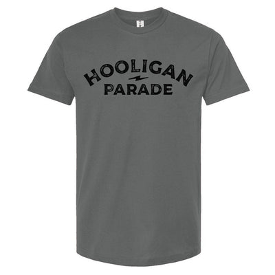 Hooligan Parade Locals T-Shirt, hooligans, motorcycle shirts, motorcycle lifestyle, supermoto, san francisco, sf, california, crown moto, wheelies, stoppies, endos, burnouts, speeding, lawbreakers, bail money, street racing