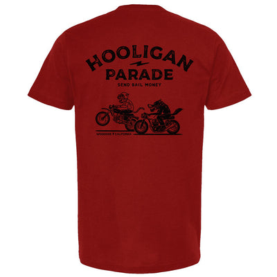 hooligans, motorcycle shirts, motorcycle lifestyle, supermoto, san francisco, sf, california, crown moto, wheelies, stoppies, endos, burnouts, speeding, lawbreakers, bail money, street racing
