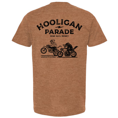 hooligans, motorcycle shirts, motorcycle lifestyle, supermoto, san francisco, sf, california, crown moto, wheelies, stoppies, endos, burnouts, speeding, lawbreakers, bail money, street racing
