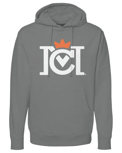 Crown Moto Factory Team Hoodie, front, chest, crown moto logo, factory rider, printed sleeves, large logo, visible, hooded sweatshirt, motorcycles, motorcycle lifestyle