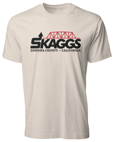 Skaggs Springs Road Bridge Pigment Dyed T-Shirt