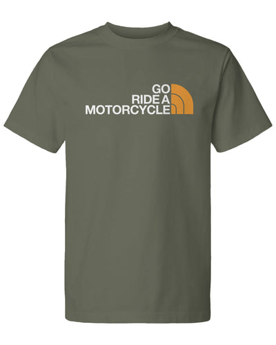 'Go ride a motorcycle' NF Parody Heavyweight Street T-shirt