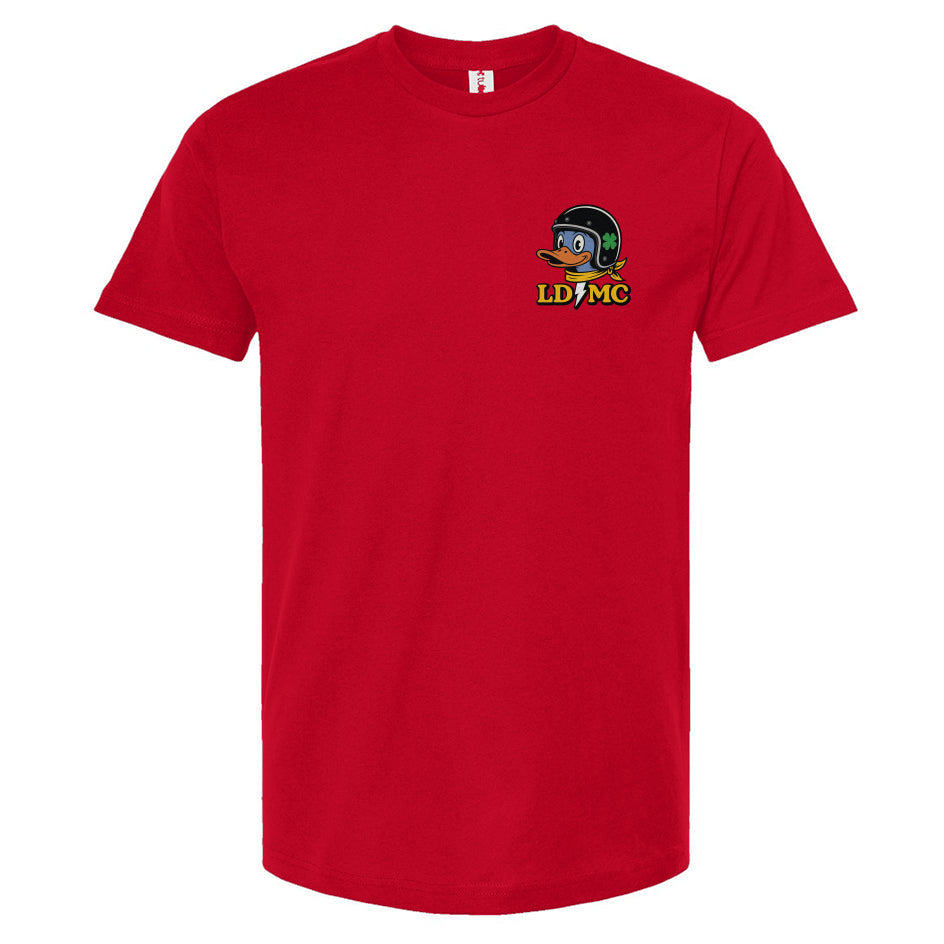 Lucky Duck Motorcycle Club T-shirt San Francisco CA