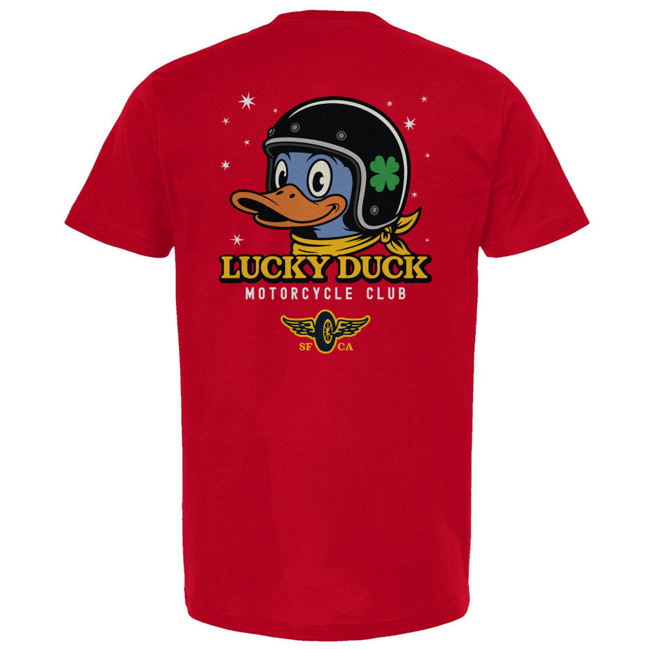 Lucky Duck Motorcycle Club T-shirt San Francisco CA