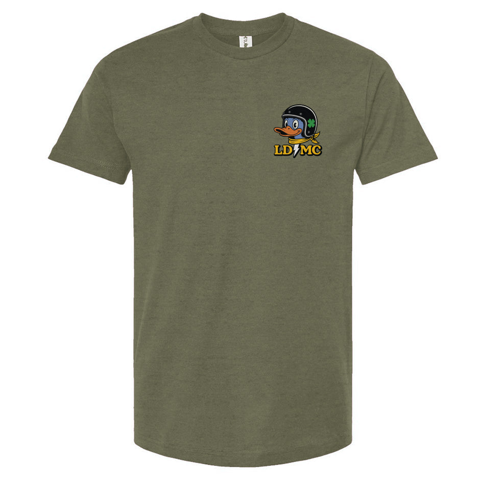 Lucky Duck Motorcycle Club T-shirt San Francisco CA