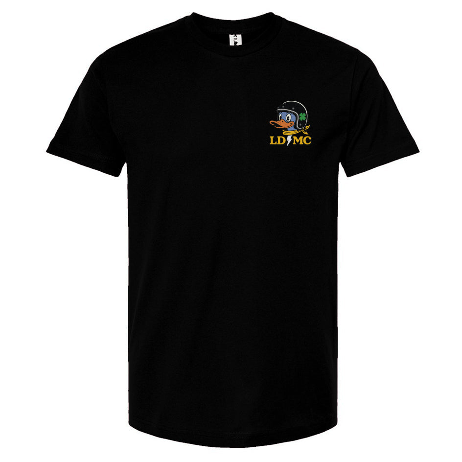 Lucky Ducks Motorcycle Club SF  Unisex T-Shirt