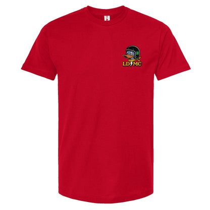 Lucky Ducks Motorcycle Club SF  Unisex T-Shirt