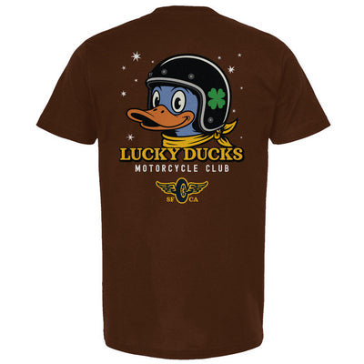 Lucky Ducks Motorcycle Club SF  Unisex T-Shirt