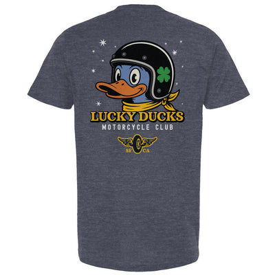 Lucky Ducks Motorcycle Club SF  Unisex T-Shirt