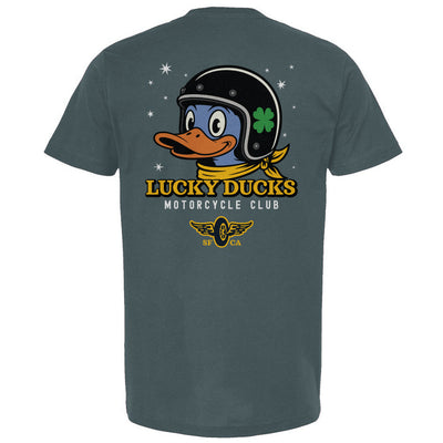Lucky Ducks Motorcycle Club SF  Unisex T-Shirt