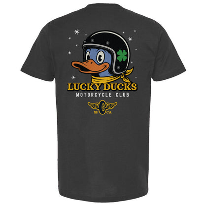 Lucky Ducks Motorcycle Club SF  Unisex T-Shirt
