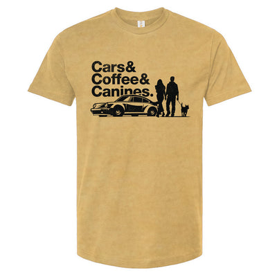 Cars & Coffee & Canines P-Car Unisex T Shirt