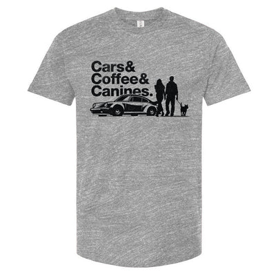 Cars & Coffee & Canines P-Car Unisex T Shirt