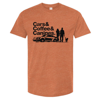 Cars & Coffee & Canines P-Car Unisex T Shirt