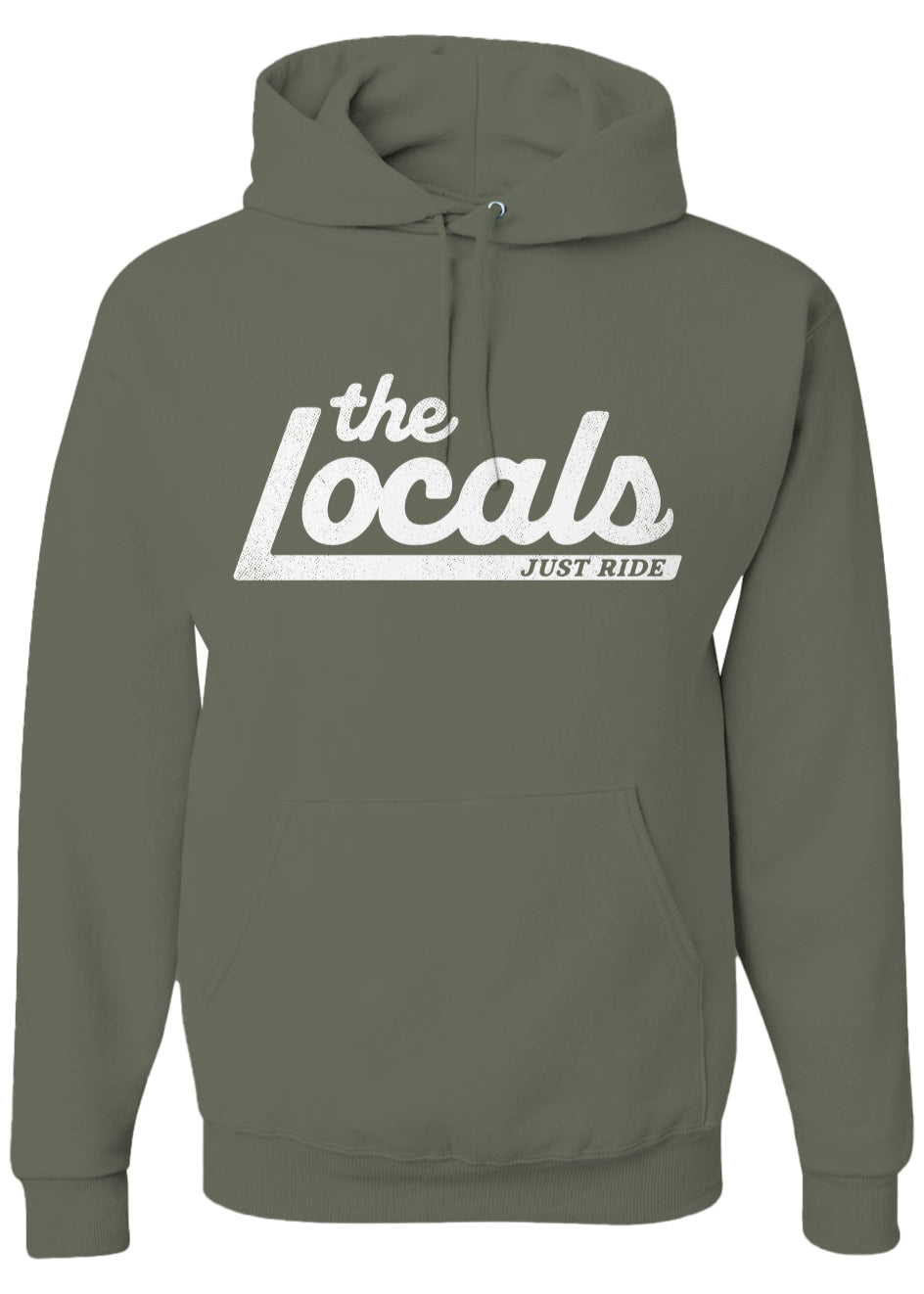 Locals Just Ride Motorcycle Club Hoodie