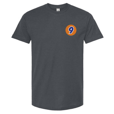 Highway 9 76 gas station parody design on unisex t-shirt