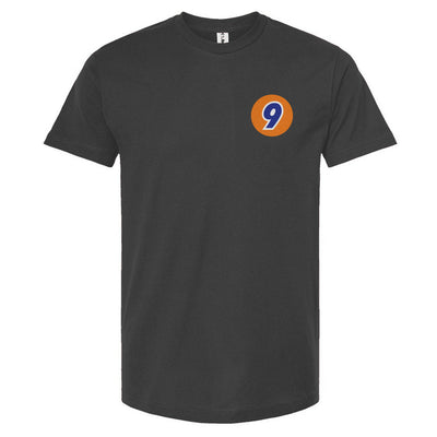 Highway 9 76 gas station parody design on unisex t-shirt