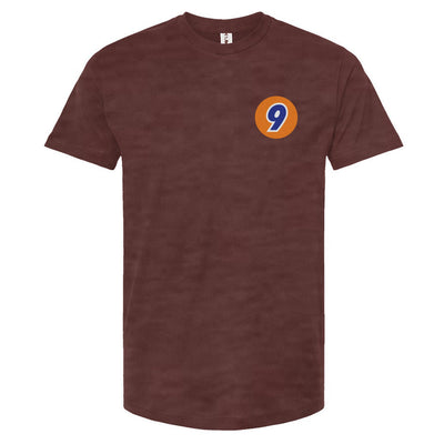 Highway 9 76 gas station parody design on unisex t-shirt