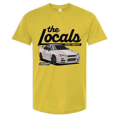 The Locals R34 Sky Londa Motor Club t-shirt