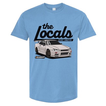 The Locals R34 Sky Londa Motor Club t-shirt