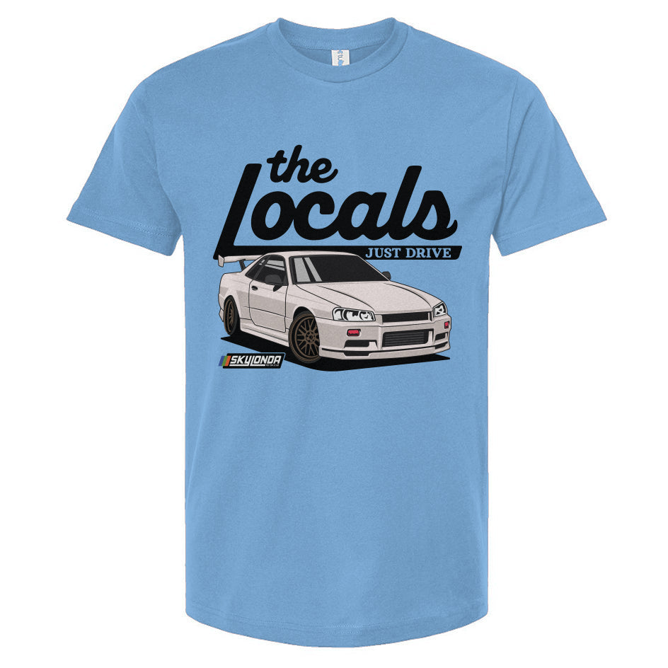 The Locals R34 Sky Londa Motor Club t-shirt