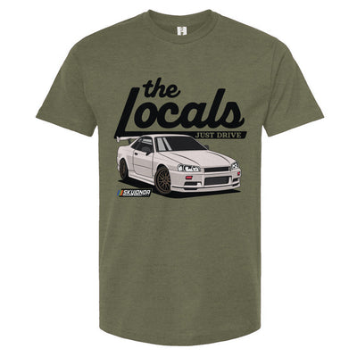 The Locals R34 Sky Londa Motor Club t-shirt