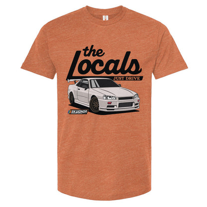 The Locals R34 Sky Londa Motor Club t-shirt