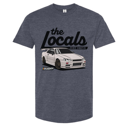The Locals R34 Sky Londa Motor Club t-shirt