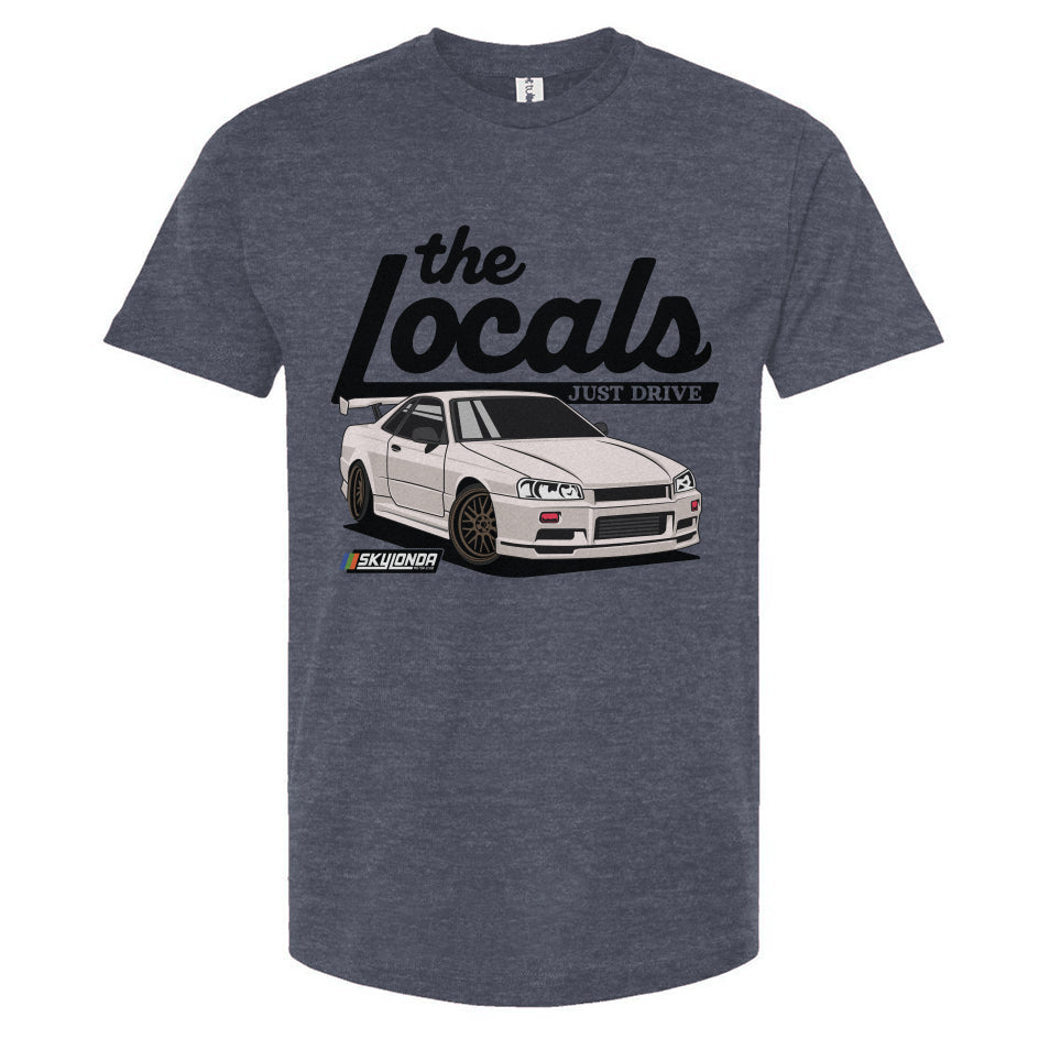 The Locals R34 Sky Londa Motor Club t-shirt