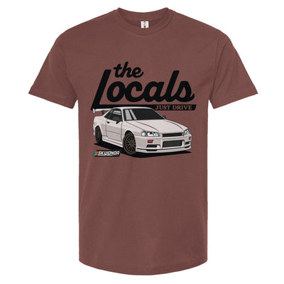 The Locals R34 Sky Londa Motor Club t-shirt