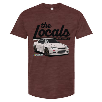 The Locals R34 Sky Londa Motor Club t-shirt