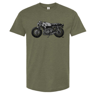 Vintage BMW Motorcycle T-shirt by Henri