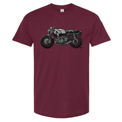Vintage BMW Motorcycle T-shirt by Henri