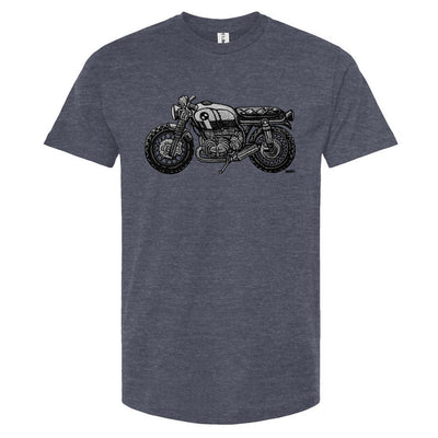 Vintage BMW Motorcycle T-shirt by Henri