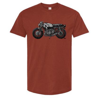 Vintage BMW Motorcycle T-shirt by Henri