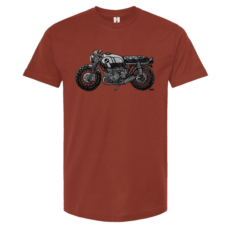 Vintage BMW Motorcycle T-shirt by Henri