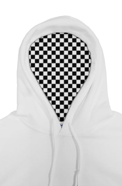 Checkered Flag Lined Hoodie