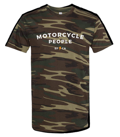 Motorcycle People SF Camo T-Shirt