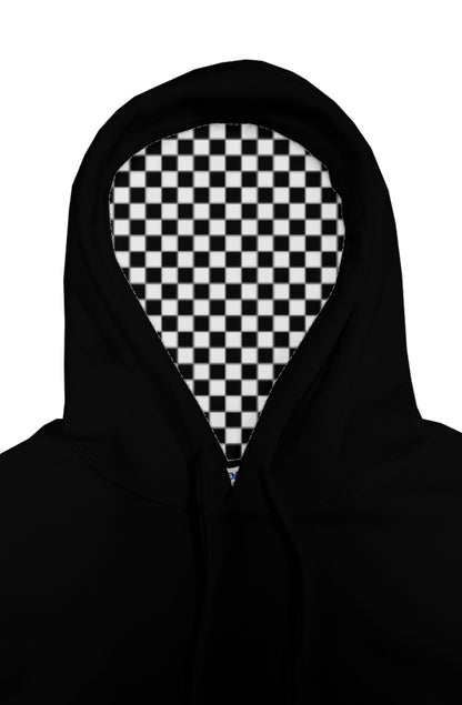 Miata Checkered Hoodlum Hoodie custom checkered hood lining